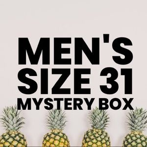 Men's Size 31 Mystery Box